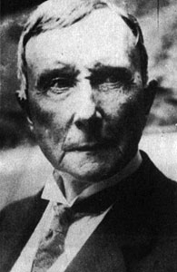 John D. Rockefeller in 1911